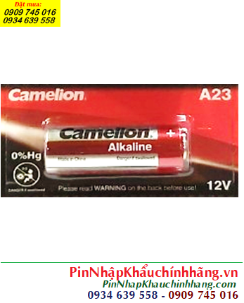 Camelion A23, Pin Remote cửa 12v Camelion A23 Plus Alkaline (Vỉ 5viên)